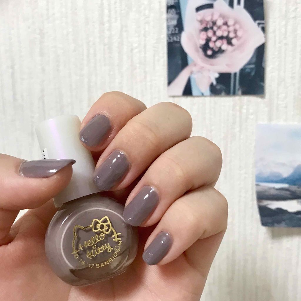 サンリオネイル/DAISO/マニキュアを使ったクチコミ(1枚目)