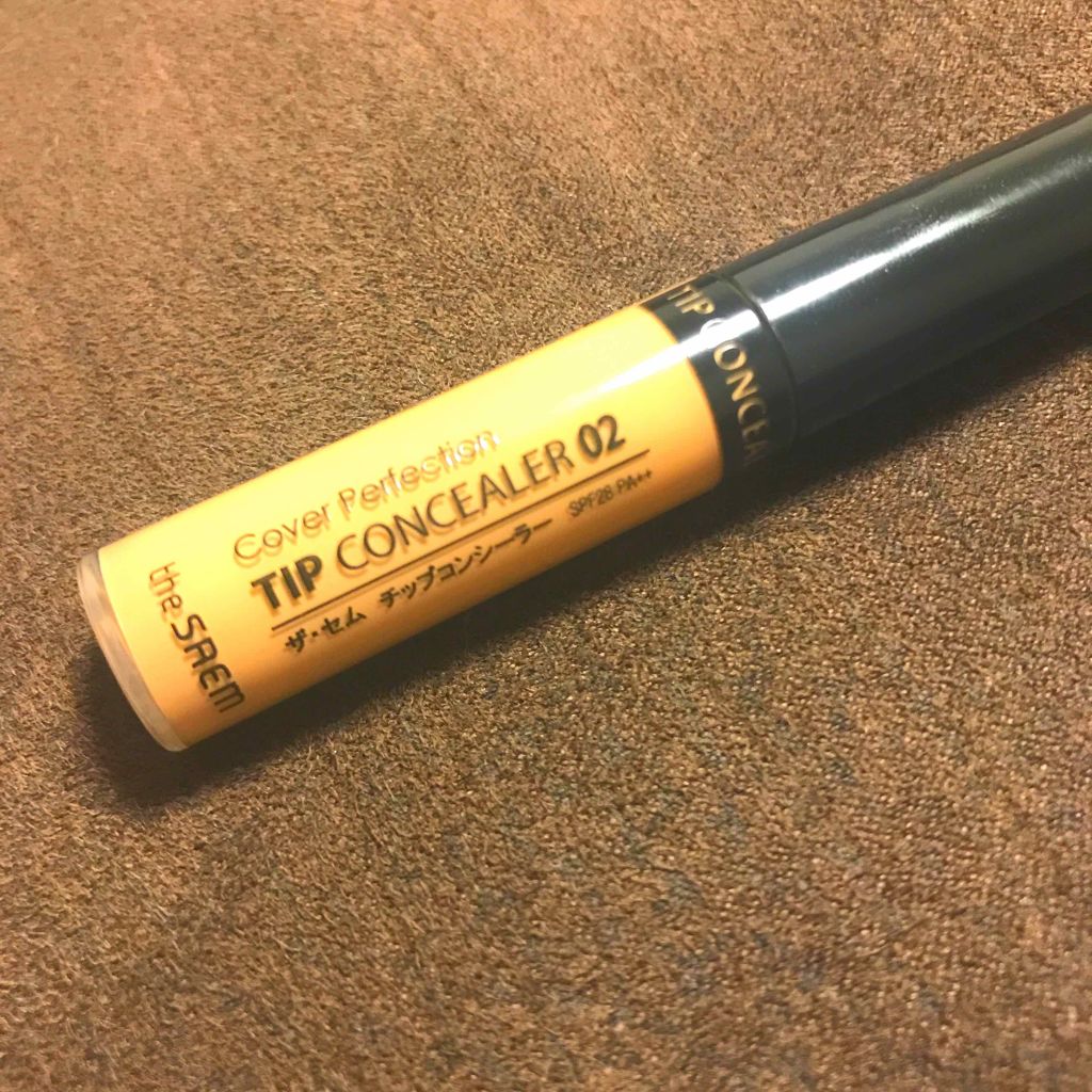 カバーパーフェクション チップコンシーラー/the SAEM/リキッドコンシーラーを使ったクチコミ(1枚目)