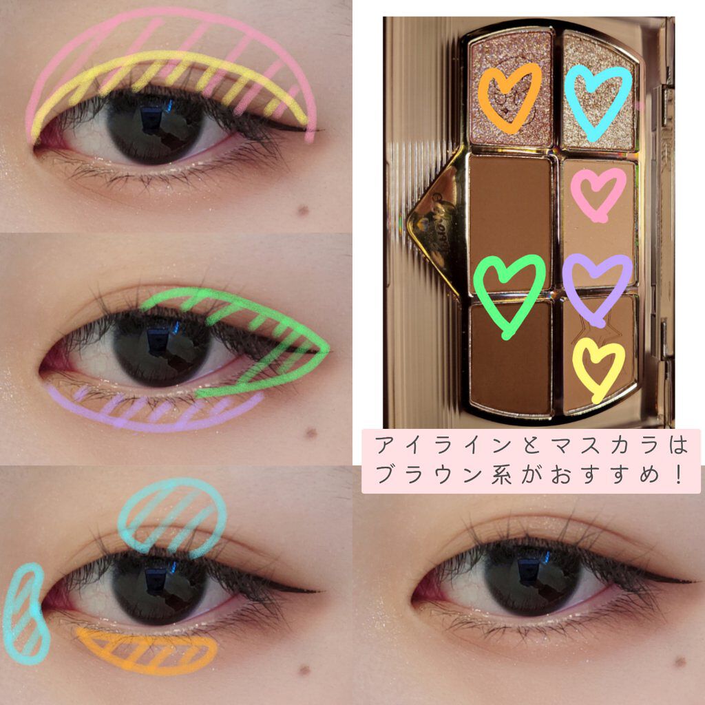 レトロマグネティック アイシャドウパレット 04 チーズボックス(Cheese Box)/FlowerKnows/アイシャドウパレットを使ったクチコミ（3枚目）