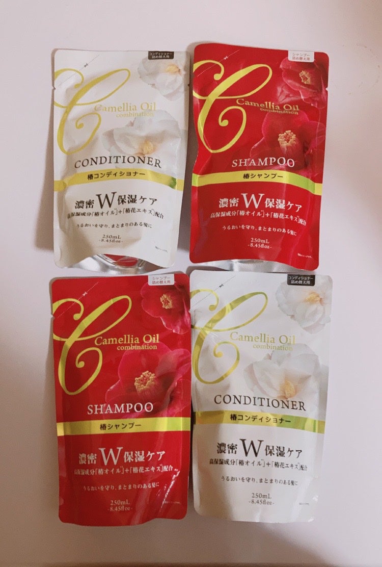 椿シャンプー/コンディショナー/DAISO/シャンプー・コンディショナーを使ったクチコミ(1枚目)