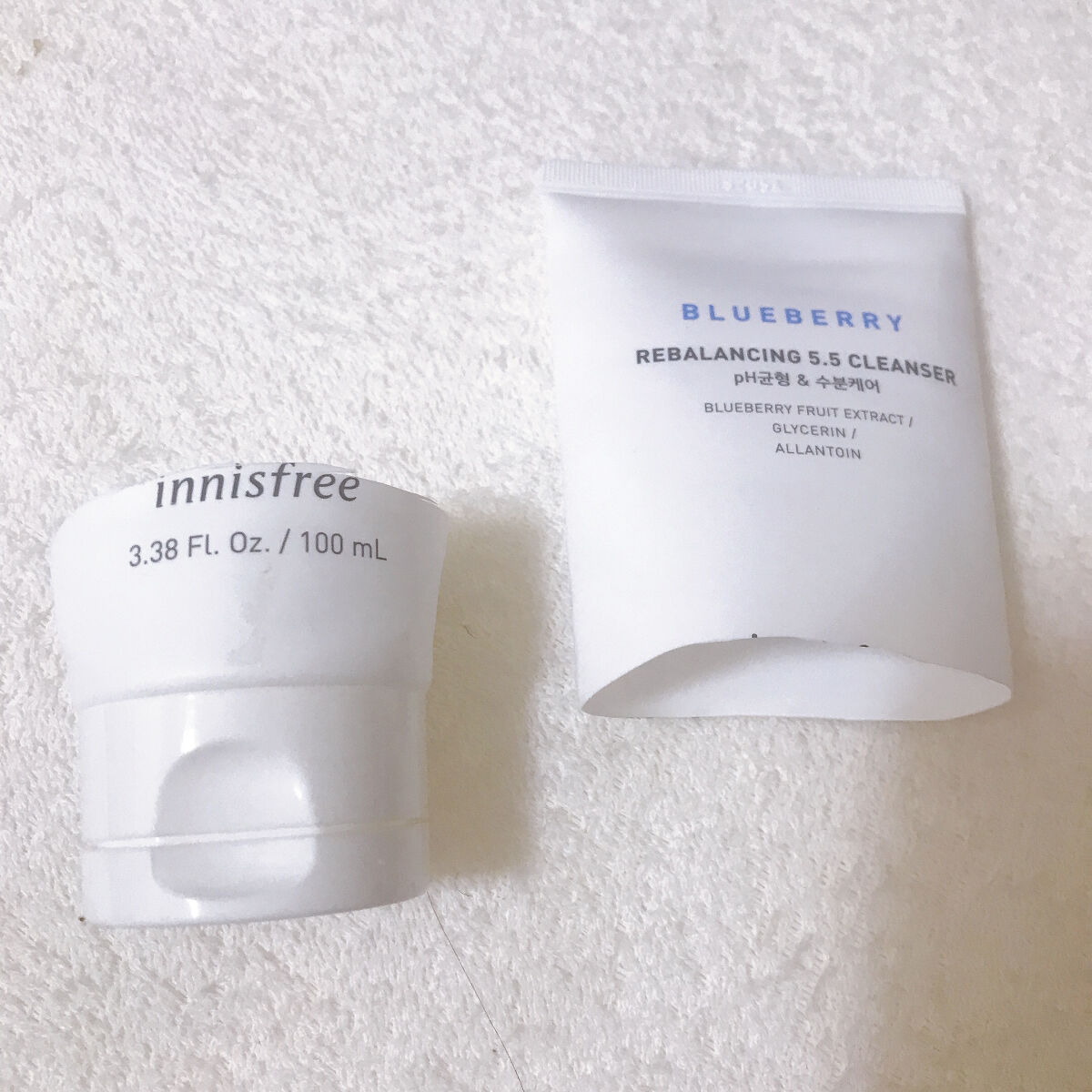 ブルーベリー バランシング 5.5 クレンザー/innisfree/洗顔フォームを使ったクチコミ（1枚目）