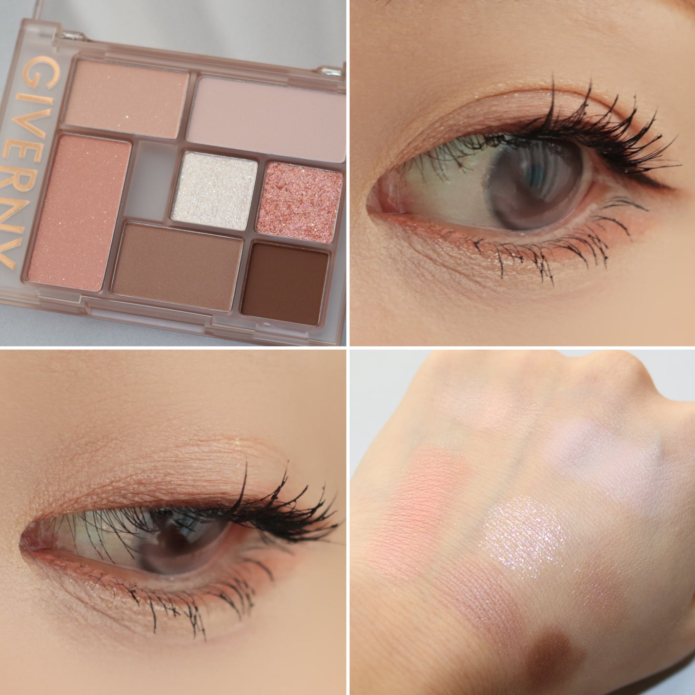 ニュアンスアイパレット/GIVERNY/アイシャドウパレットを使ったクチコミ(8枚目)