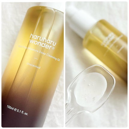 ブラックライス モイスチャー ディープクレンジングオイル/haruharu wonder/オイルクレンジングを使ったクチコミ(6枚目)
