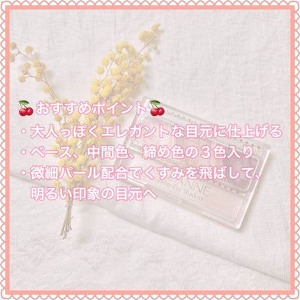 トーンアップアイシャドウ/CEZANNE/アイシャドウパレットを使ったクチコミ(3枚目)