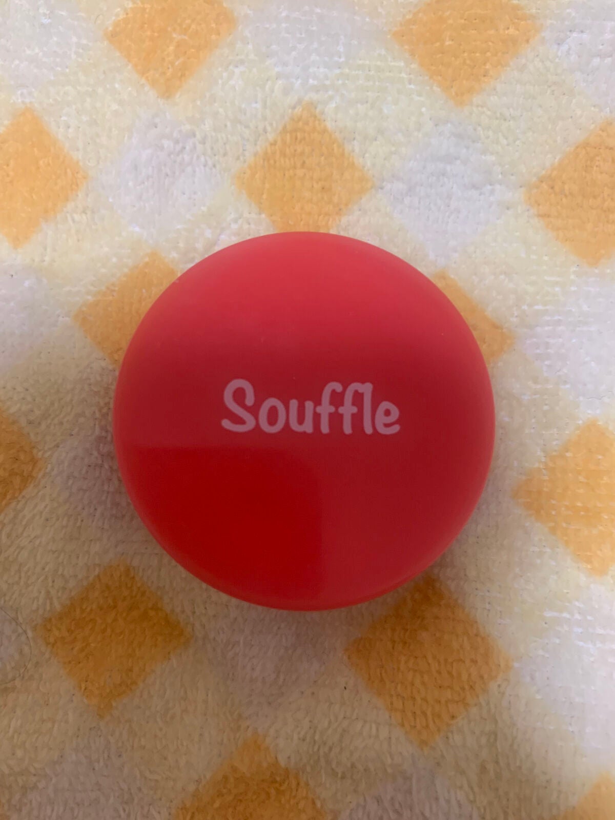 スフレチーク Souffle/DAISO/ジェル・クリームチークを使ったクチコミ(1枚目)