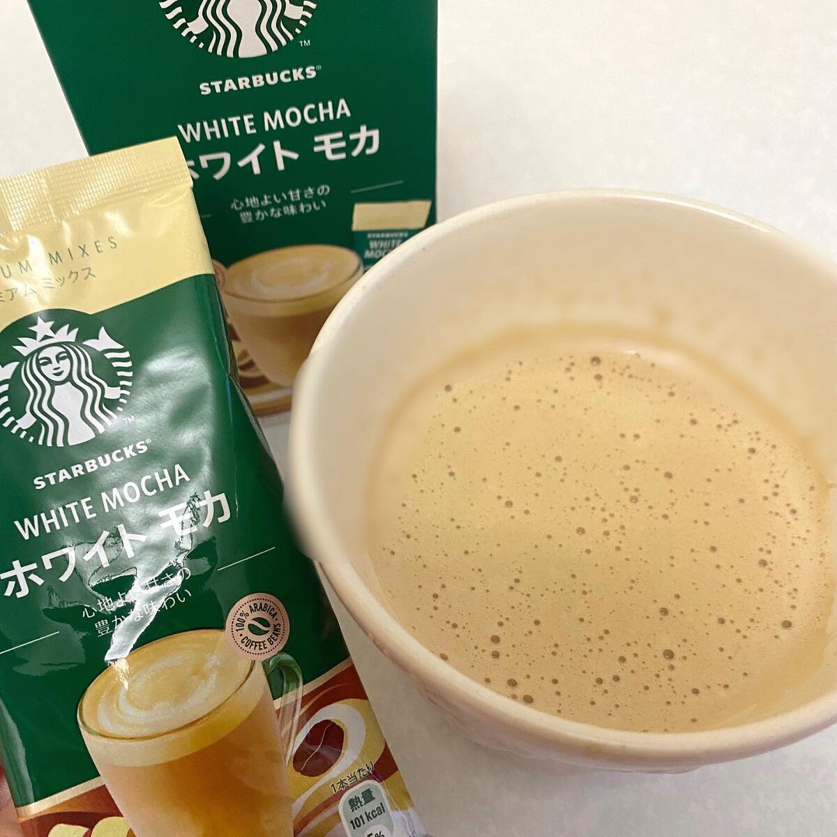 てったん on LIPS 「スターバックス®プレミアムミックスホワイトモカ をご紹介します..」(2枚目)