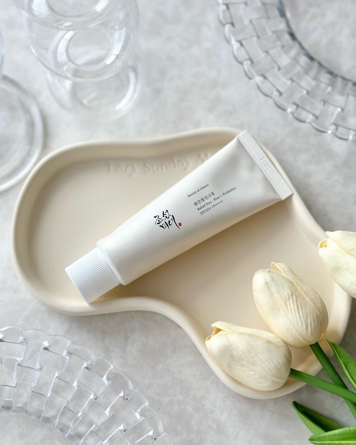 リリーフサンライス + プロバイオティクス/Beauty of Joseon/日焼け止めクリームを使ったクチコミ（1枚目）