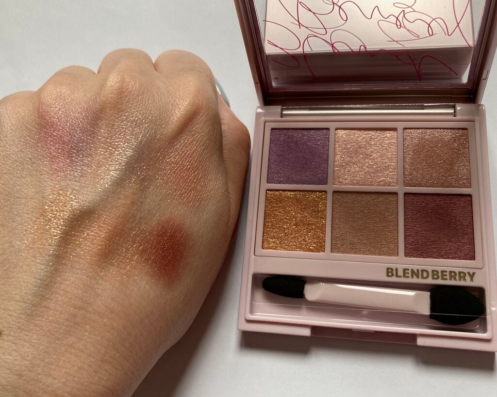 オーラクリエイション/BLEND BERRY/アイシャドウパレットを使ったクチコミ(3枚目)