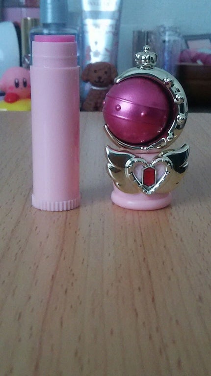 キューティムーンロッドリップクリーム フローラルピンク/ミラクルロマンス/リップケアを使ったクチコミ(3枚目)