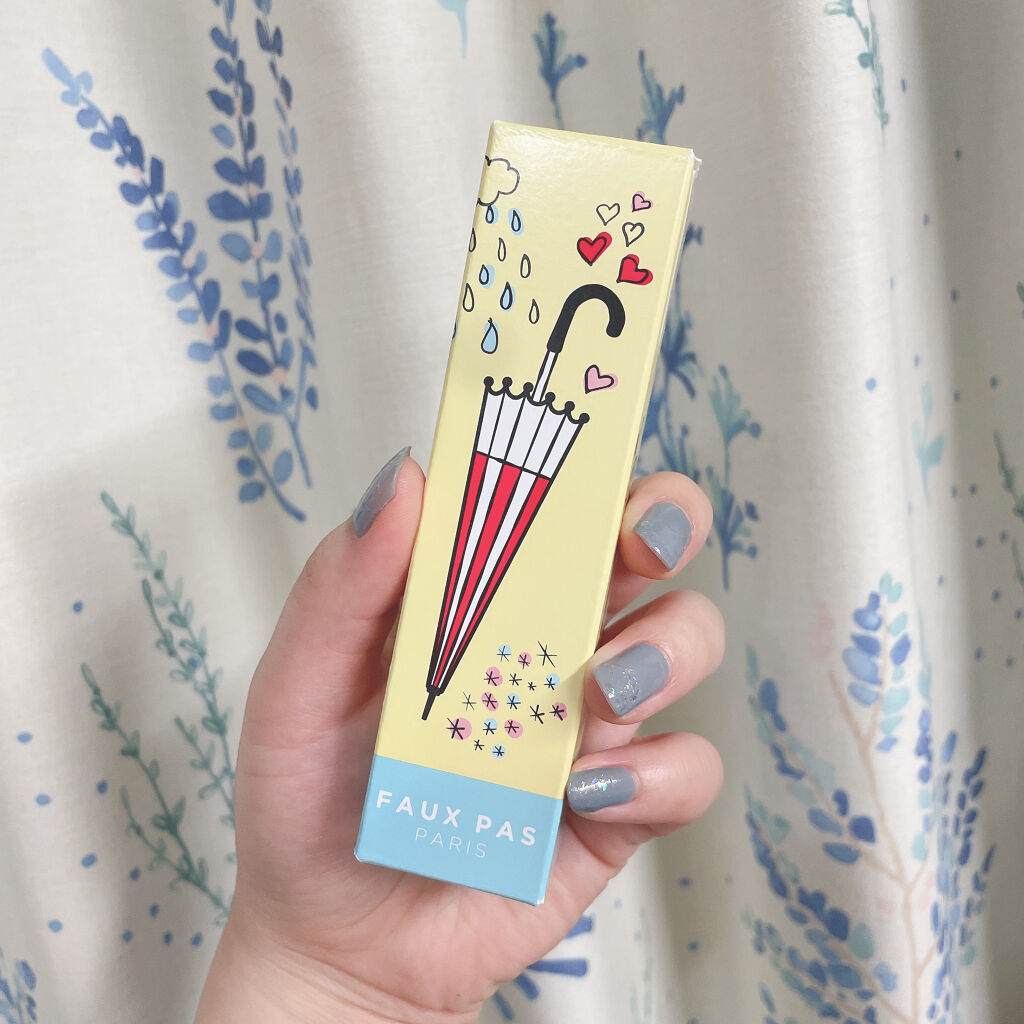 ウォーターアンブレラティント リップ 05/PINK BREEZE ピンクブリーズ/FAUX PAS PARIS/リップティントを使ったクチコミ（3枚目）