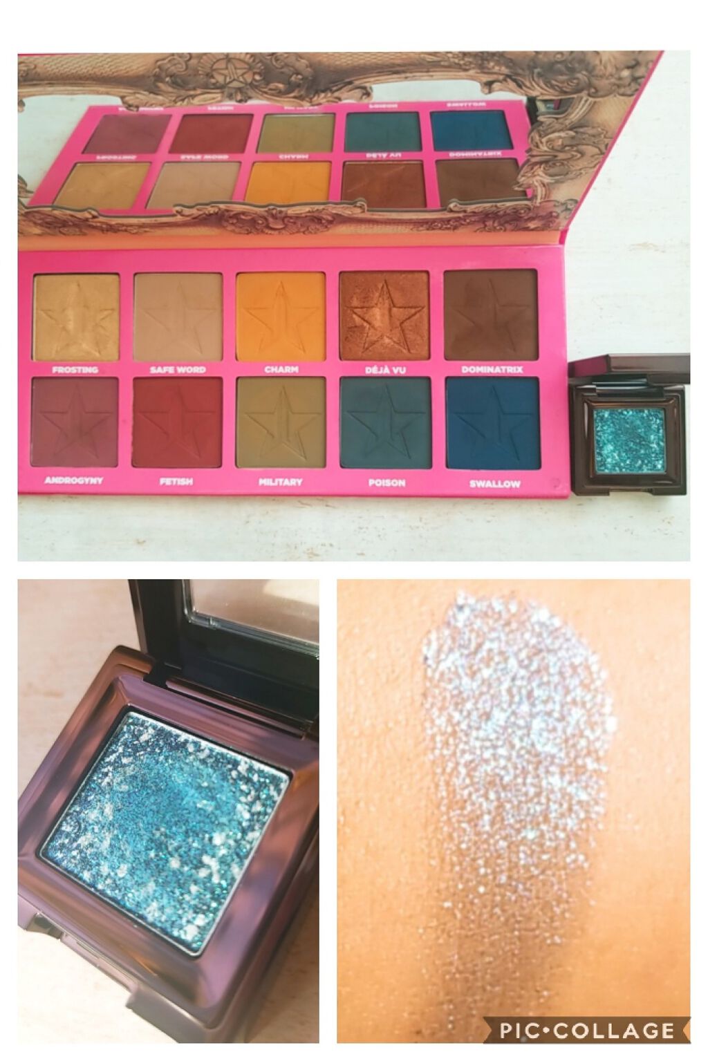 Androgyny Eyeshadow Palette/Jeffree Star Cosmetics/アイシャドウパレットを使ったクチコミ(2枚目)