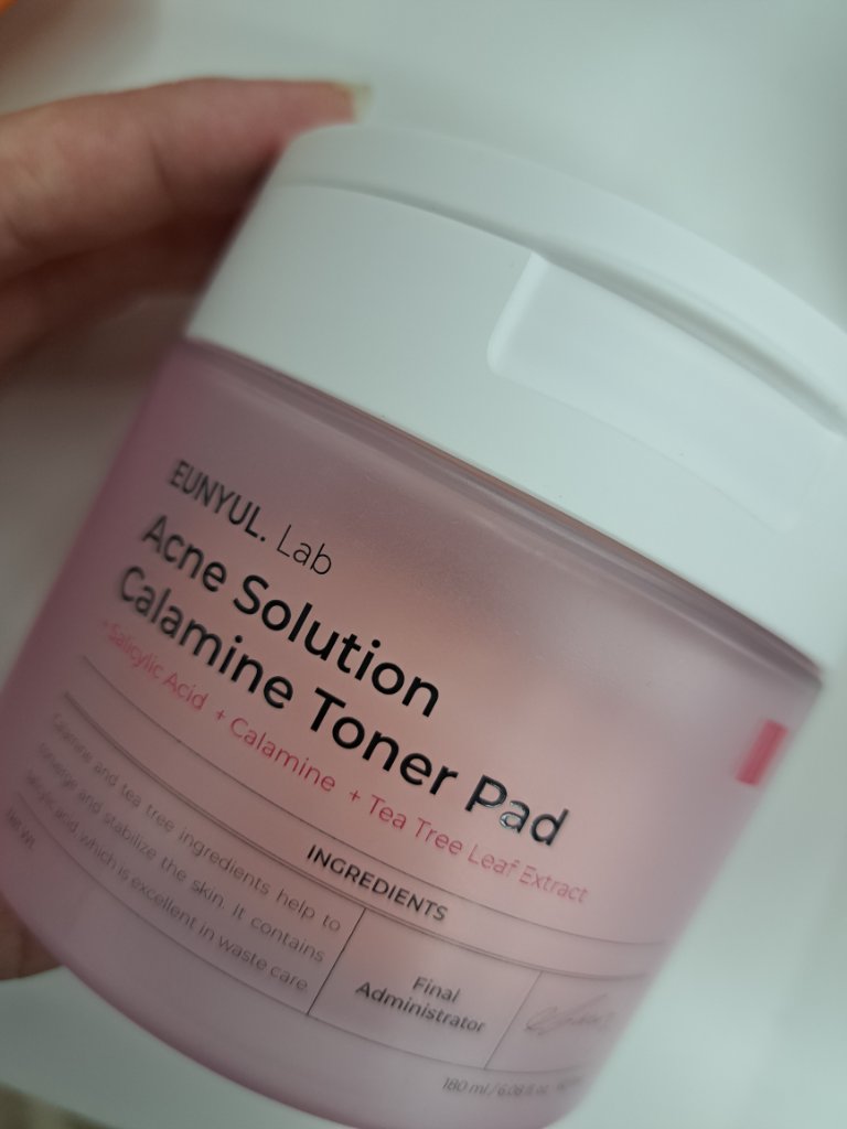 ラボアクネソリューションカラミントナーパッド/EUNYUL/トナーパッドを使ったクチコミ（1枚目）