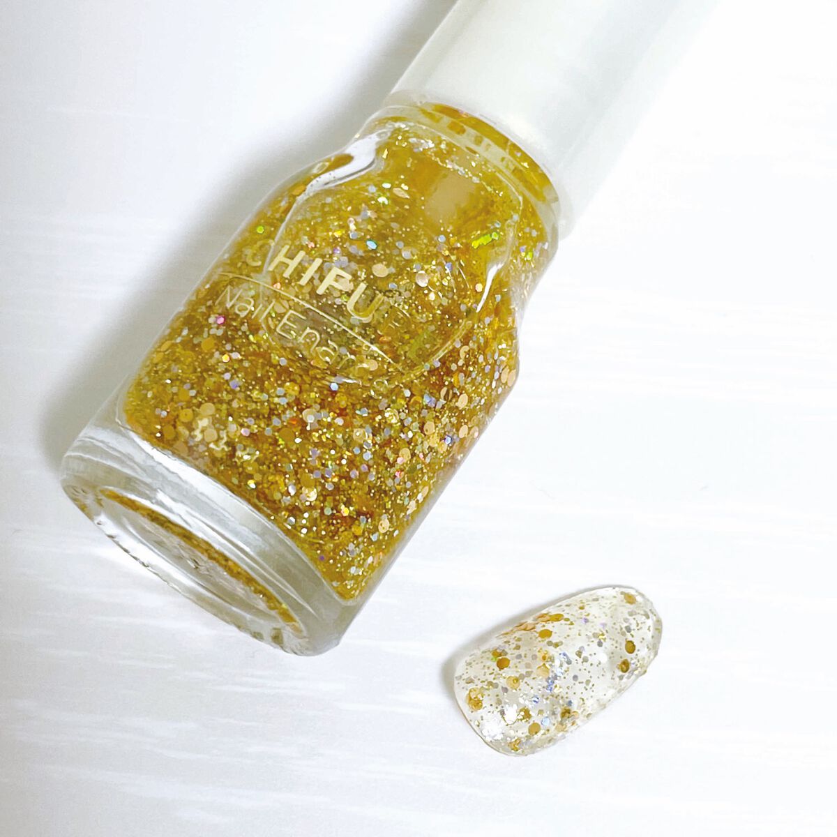 ネイル エナメル/ちふれ/マニキュアを使ったクチコミ（2枚目）