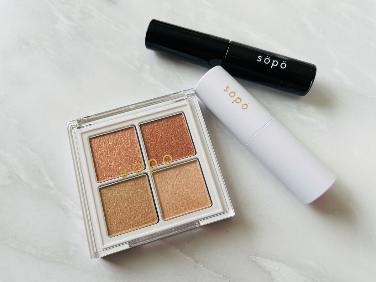 アイパレット/sopo/アイシャドウパレットを使ったクチコミ(3枚目)