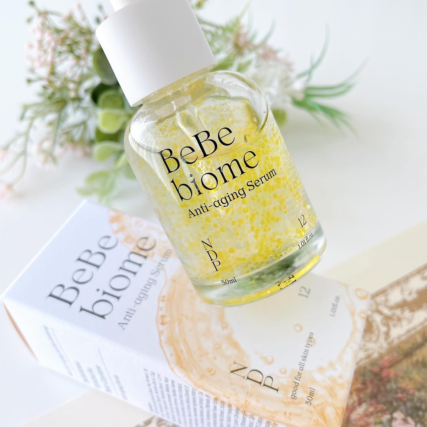 ベベバイオームアンチエイジングセラム/NATURAL DERMA PROJECT/美容液を使ったクチコミ（1枚目）