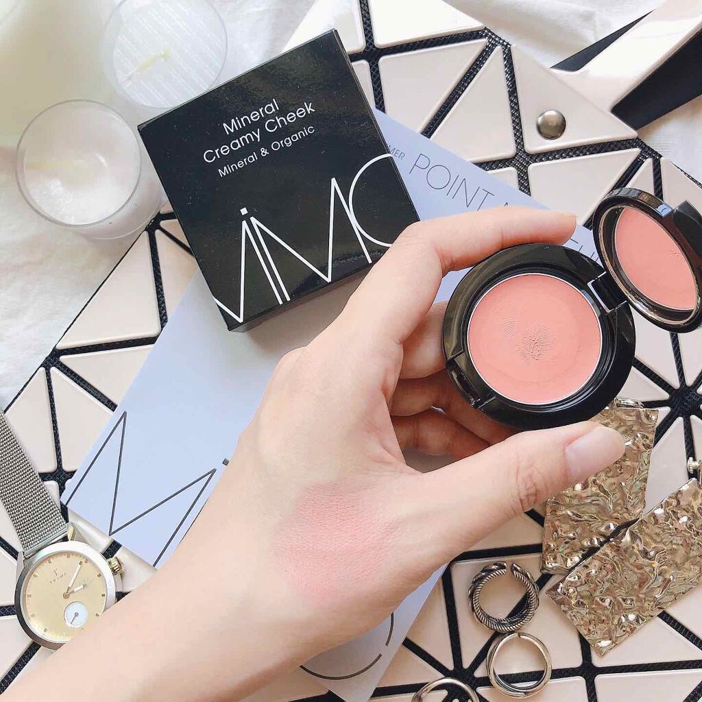 ミネラルクリーミーチーク/MiMC/ジェル・クリームチークを使ったクチコミ(2枚目)