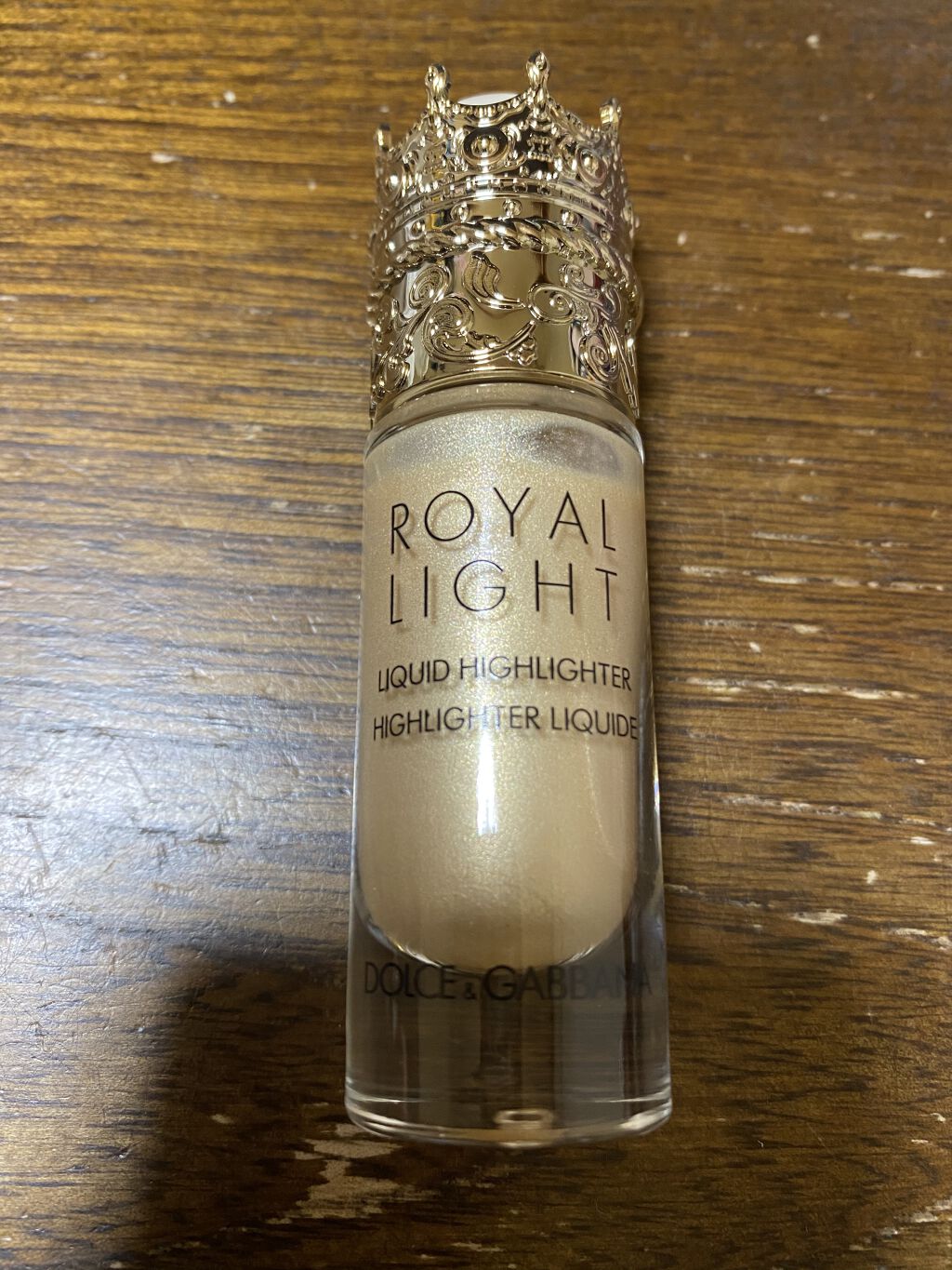ロイヤルライト リキッドハイライター/DOLCE&GABBANA BEAUTY/リキッドハイライトを使ったクチコミ（2枚目）