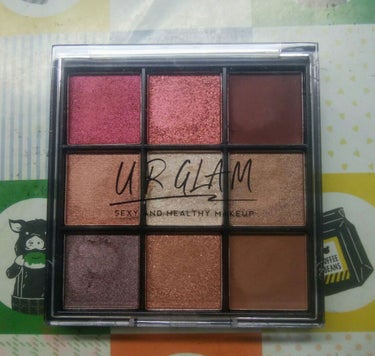 UR GLAM　BLOOMING EYE COLOR PALETTE/U R GLAM/アイシャドウパレットを使ったクチコミ（1枚目）