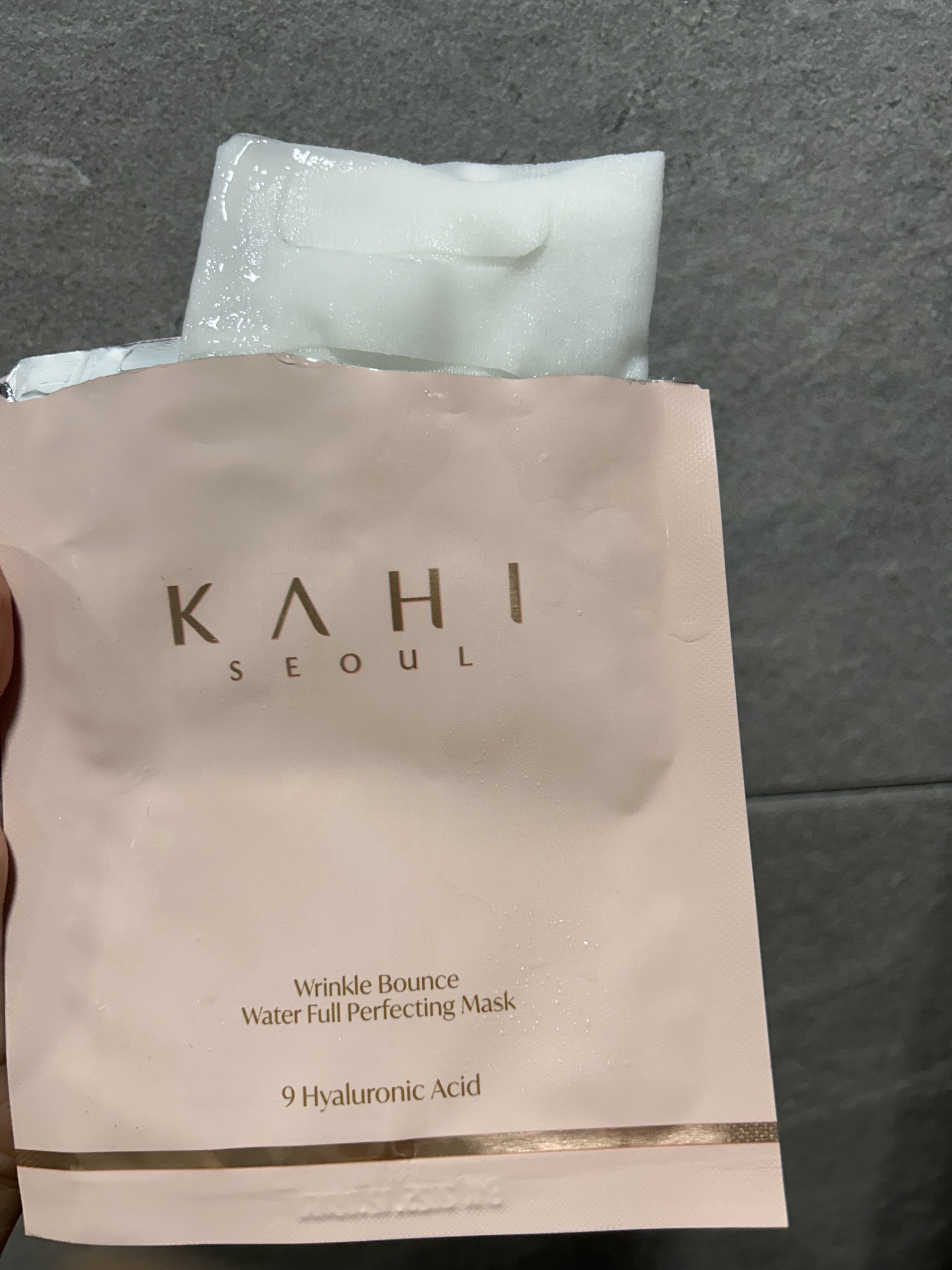 WRバウンス ウォーターフル パーフェクティング マスク/KAHI/シートマスク・パックを使ったクチコミ（2枚目）