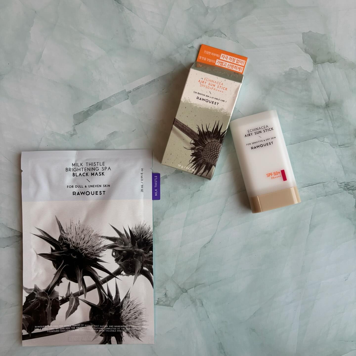 Echinacea Airy Sun Stick/RAWQUEST/日焼け止めスティックを使ったクチコミ（3枚目）