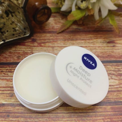 ディープモイスチャーナイトプロテクト 無香料/ニベア/リップマスクを使ったクチコミ(4枚目)