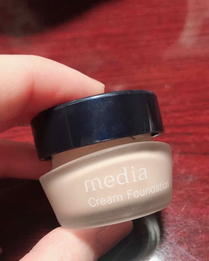 クリームファンデーション〈ミニ〉/media/クリーム・エマルジョンファンデーションを使ったクチコミ(1枚目)