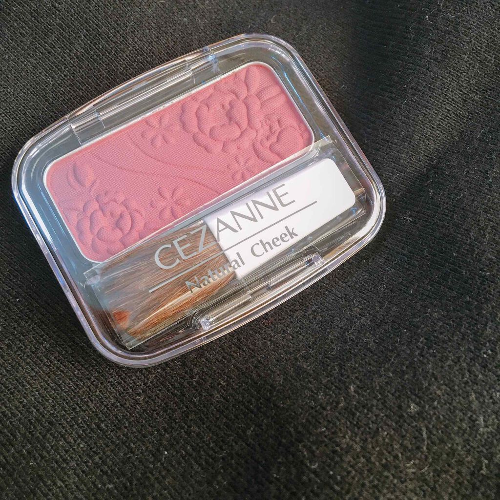 ナチュラル チークN/CEZANNE/パウダーチークを使ったクチコミ（1枚目）