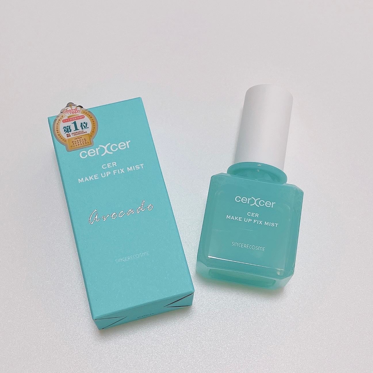 メイクアップフィックスミスト/cerXcer/フィックスミストを使ったクチコミ(2枚目)