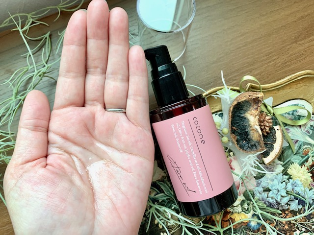 ヘアエッセンスオイル（スムース）/cocone/ヘアオイルを使ったクチコミ（3枚目）