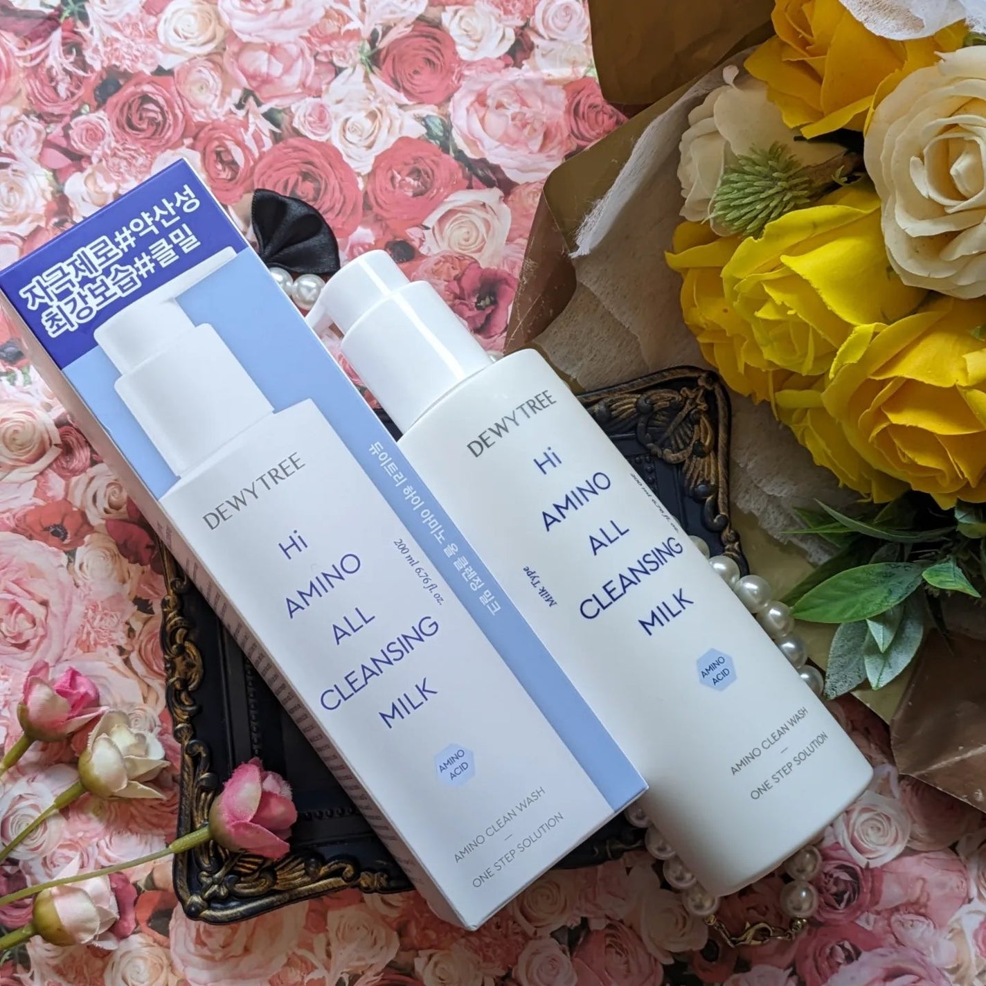 ハイアミノオール クレンジングミルク 200ml/DEWYTREE/ミルククレンジングを使ったクチコミ(2枚目)