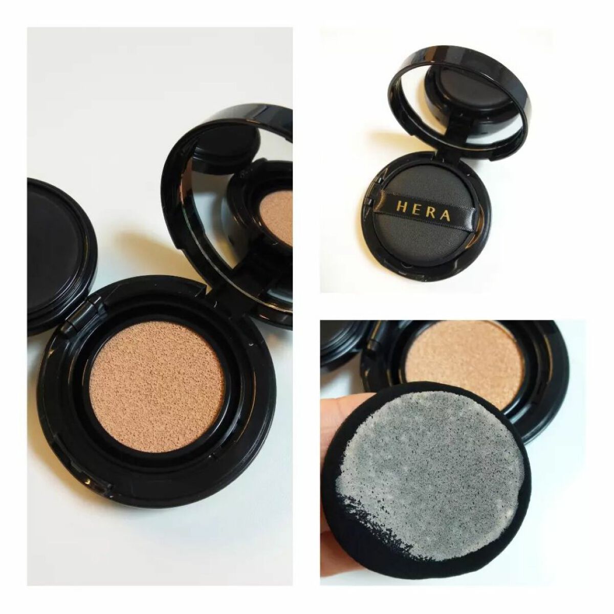 スキン ラディアント グロウ クッション/HERA/クッションファンデーションを使ったクチコミ（2枚目）