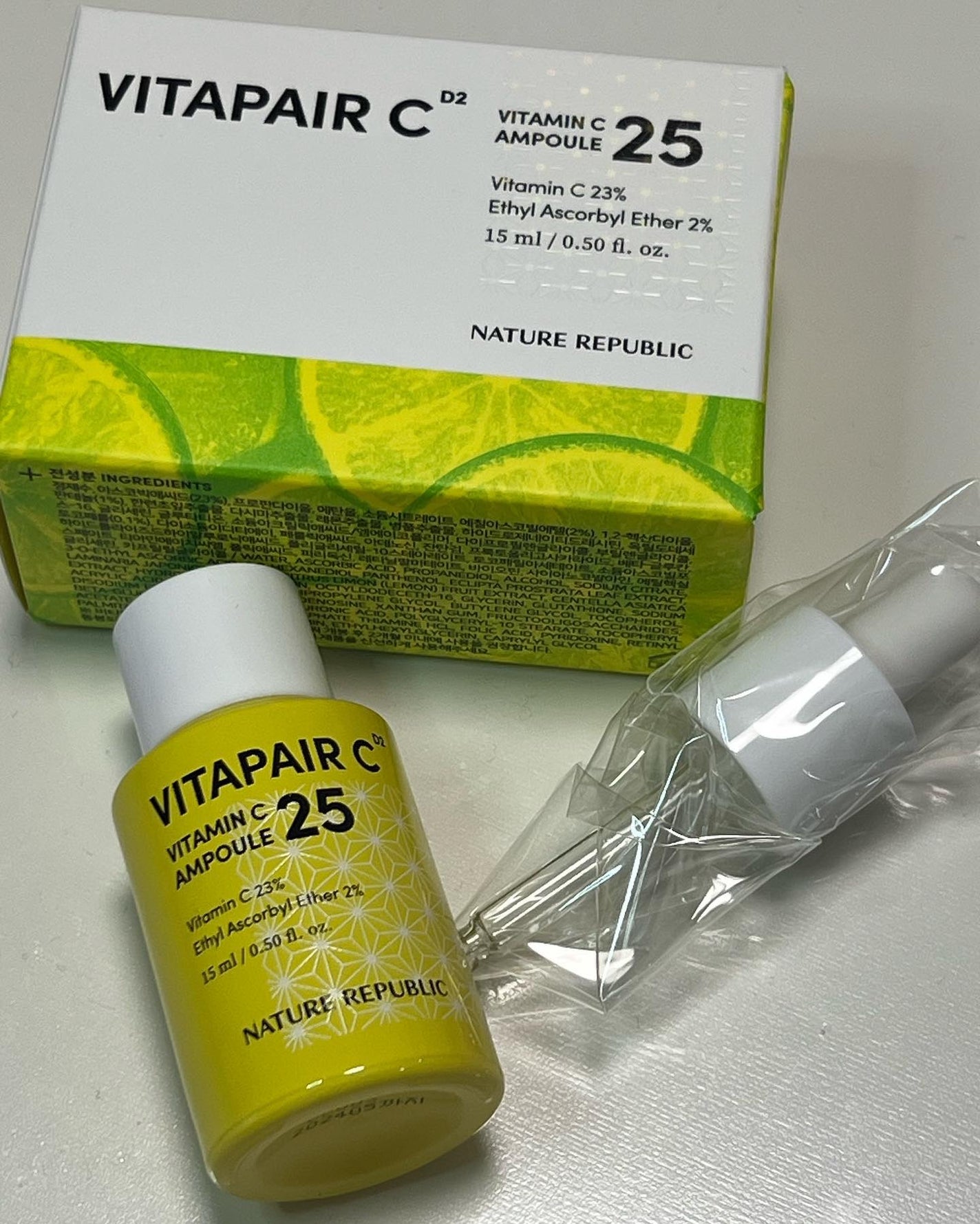 ♡·͜· ︎︎ᕷ on LIPS 「🍋♡ビタペアCビタミンC25アンプル15ML♡@naturer..」(1枚目)