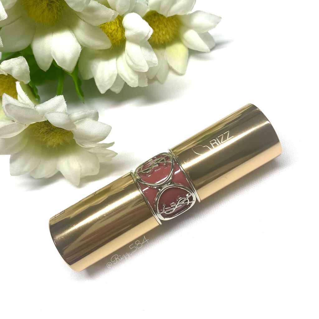 ルージュ ヴォリュプテ シャイン/YVES SAINT LAURENT BEAUTE/口紅を使ったクチコミ(5枚目)