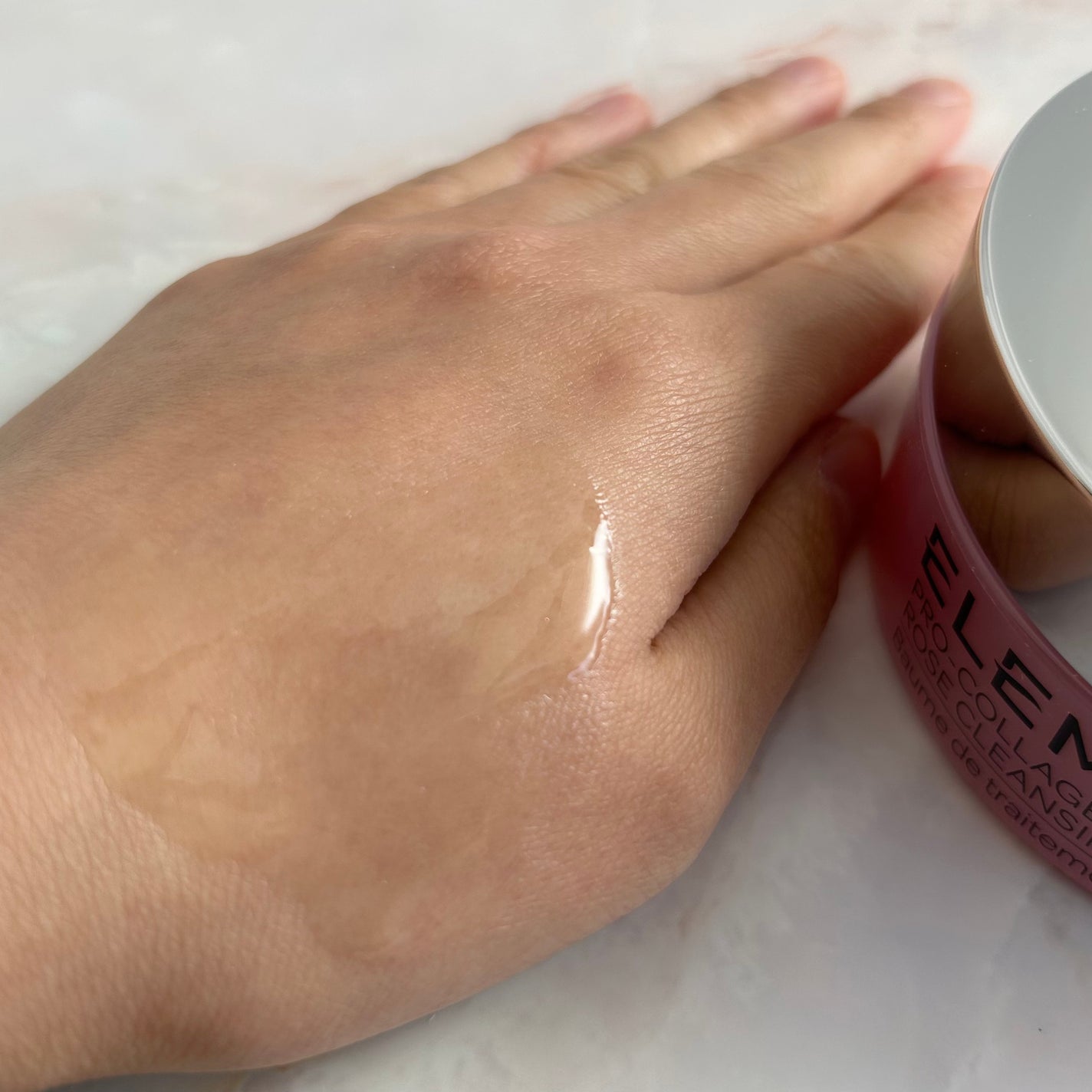 プロコラジェン ローズクレンジングバーム/エレミス/クレンジングバームを使ったクチコミ(3枚目)