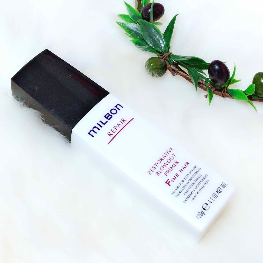 リストラティブ ブローアウトプライマー ファインヘア/ミルボン/ヘアミルクを使ったクチコミ(1枚目)