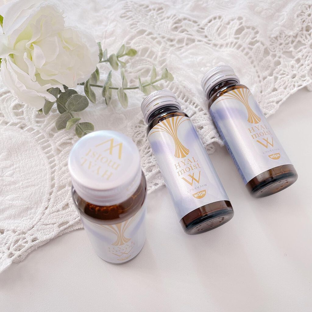 ヒアルモイスト W/日清食品/美容ドリンクを使ったクチコミ（1枚目）