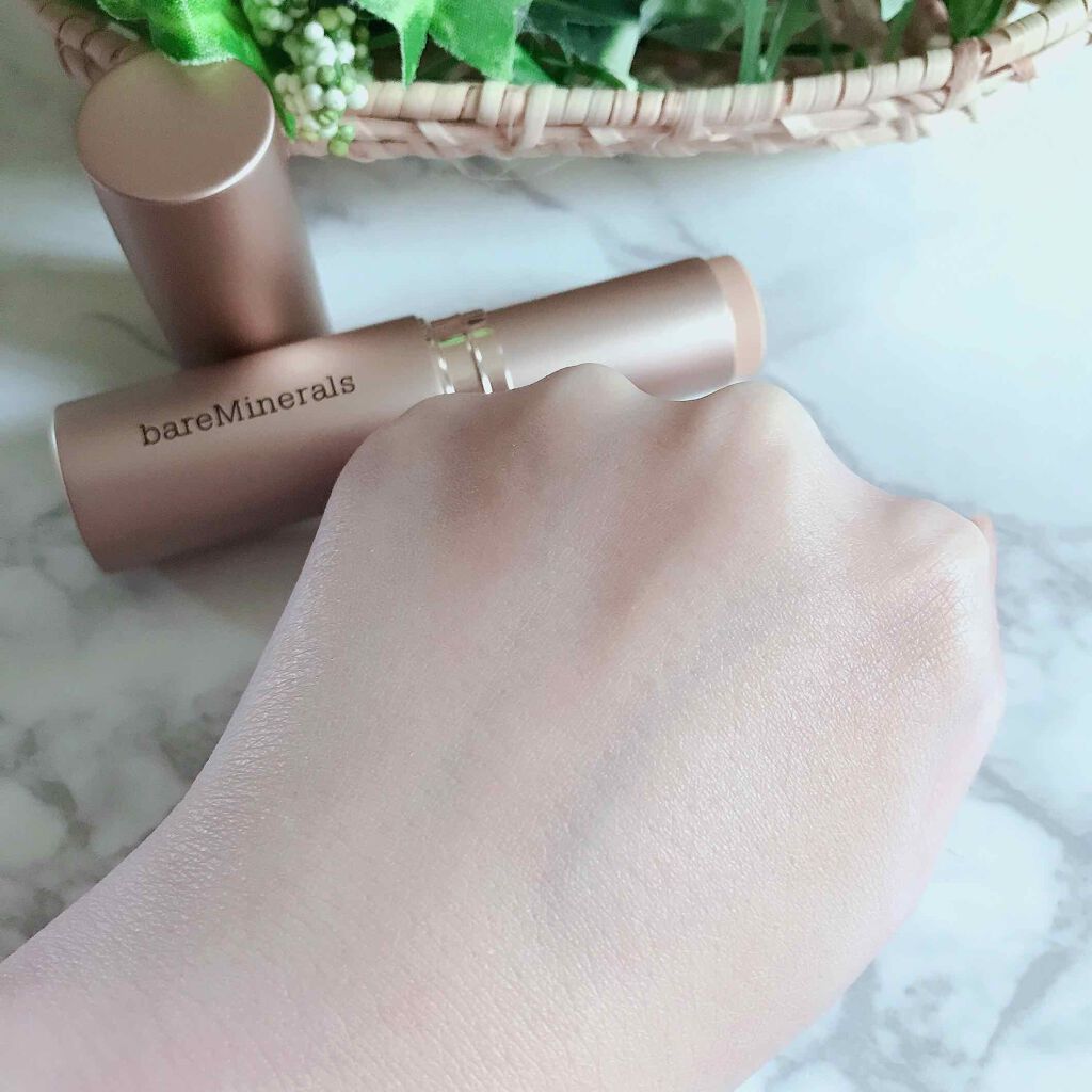 CR ハイドレイティング ファンデーション スティック/bareMinerals/その他ファンデーションを使ったクチコミ(3枚目)