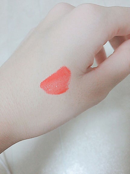 ディアダーリン ウォータージェルティント (アイスティント)/ETUDE/口紅を使ったクチコミ(2枚目)