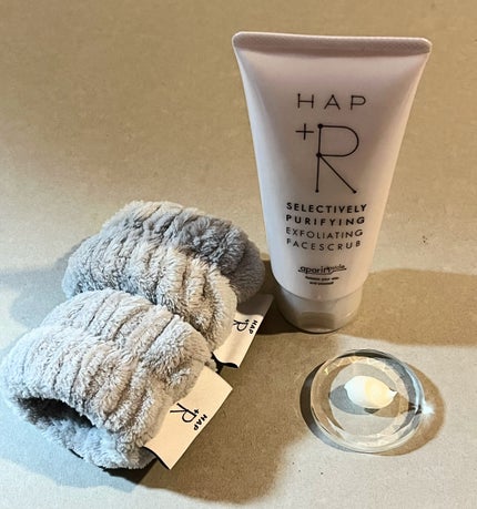 フェイススクラブ /HAP+R/スクラブ・ゴマージュを使ったクチコミ(1枚目)