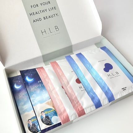H.L.Bバスパウダー おやすみ前の新習慣 /H.L.B/炭酸系入浴剤を使ったクチコミ(1枚目)
