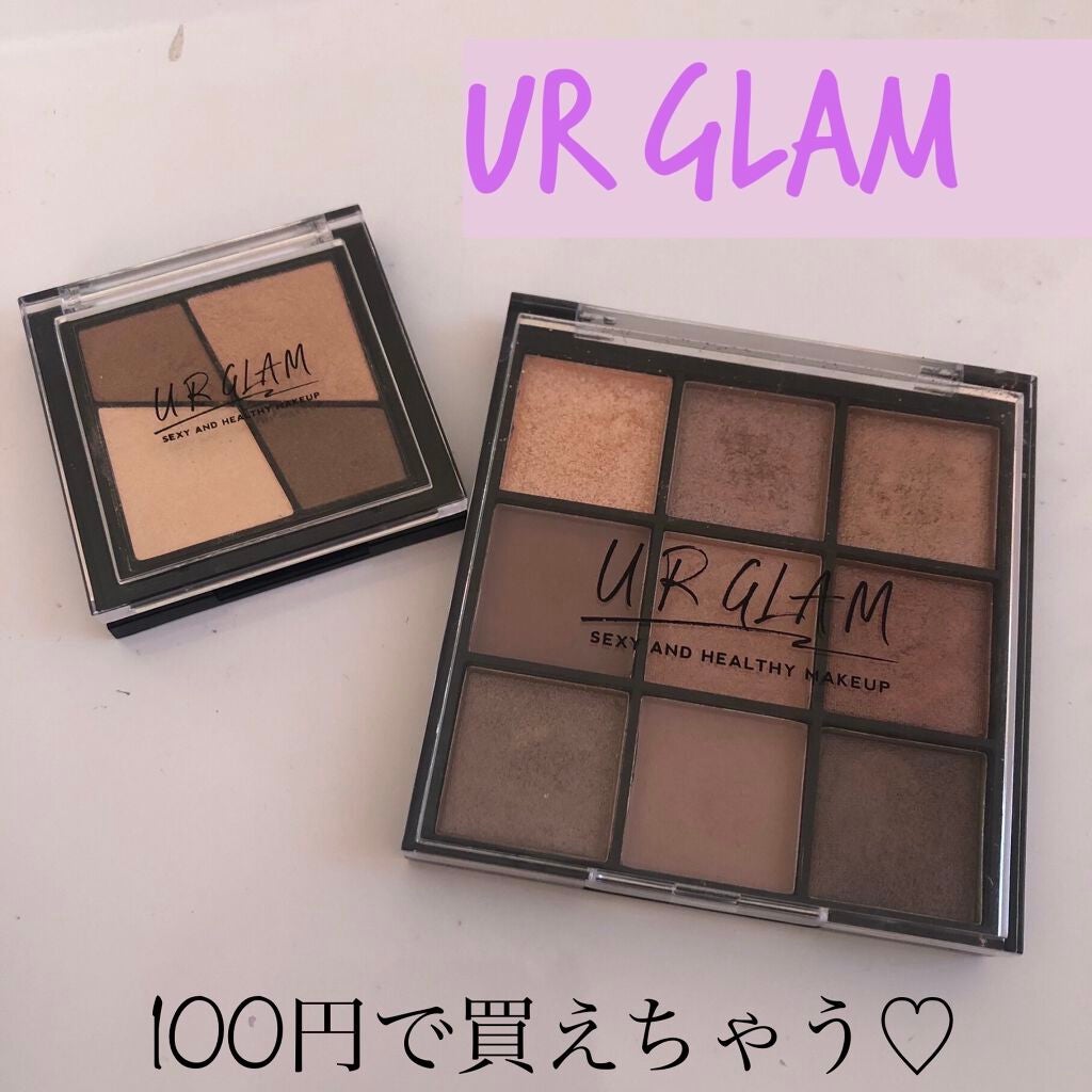 UR GLAM BLOOMING EYE COLOR PALETTE/U R GLAM/アイシャドウパレットを使ったクチコミ(1枚目)