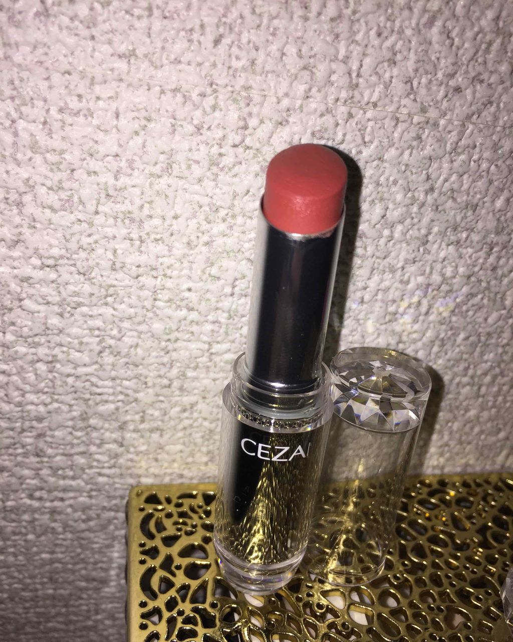 ラスティンググロスリップ/CEZANNE/口紅を使ったクチコミ(1枚目)