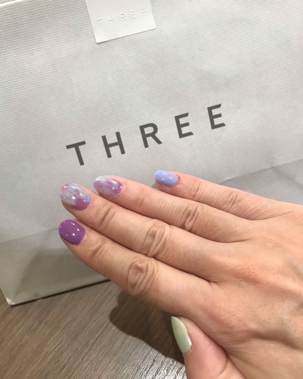 ネイルポリッシュ/THREE/マニキュアを使ったクチコミ(1枚目)