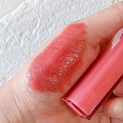 デュイフルウォーターティント 01 インコーラル/rom&nd/リップティントを使ったクチコミ(3枚目)