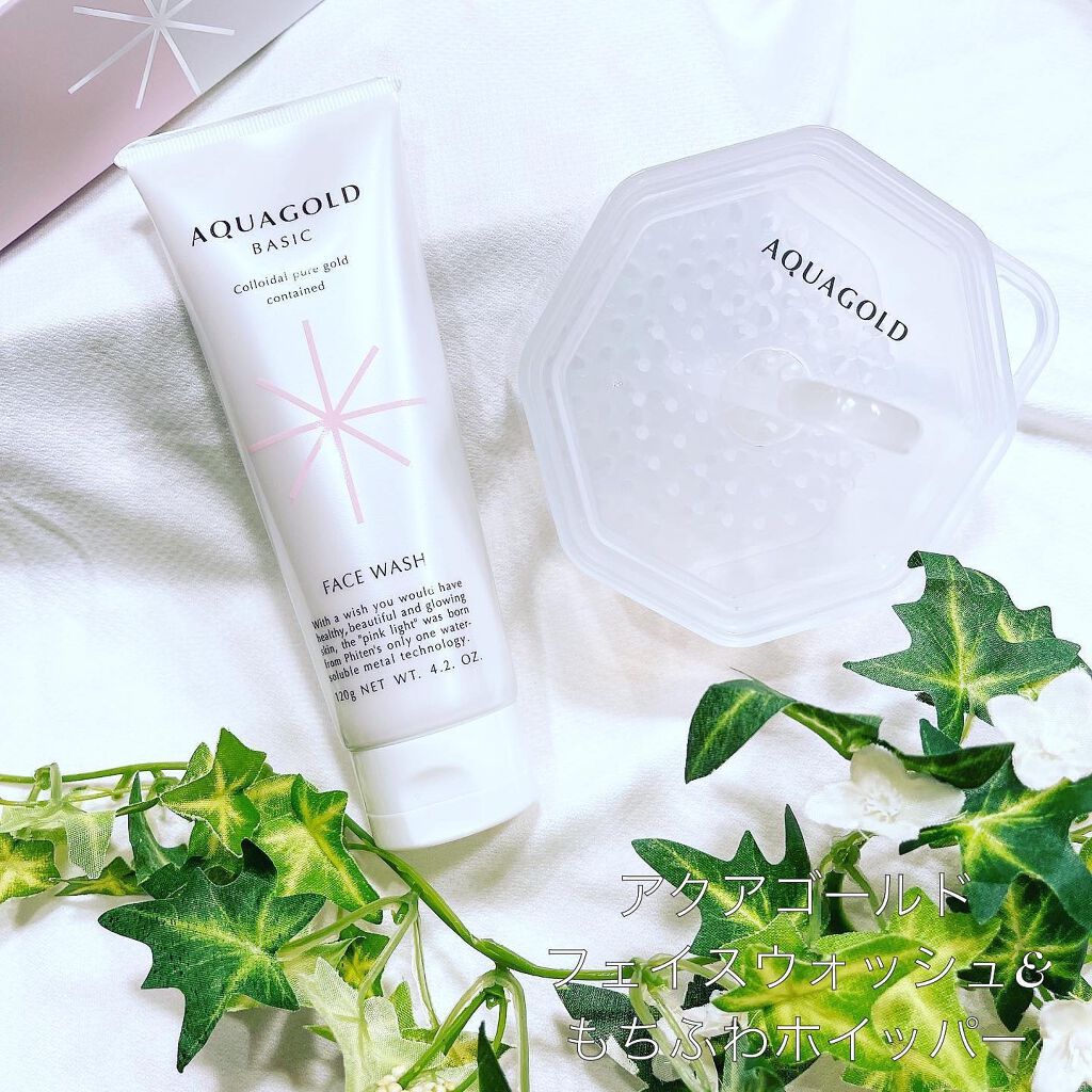 フェイスウォッシュ/アクアゴールド/洗顔フォームを使ったクチコミ(1枚目)