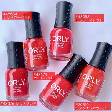 ネイルラッカー mini 48052 モンローズ レッド/ORLY/マニキュアの画像