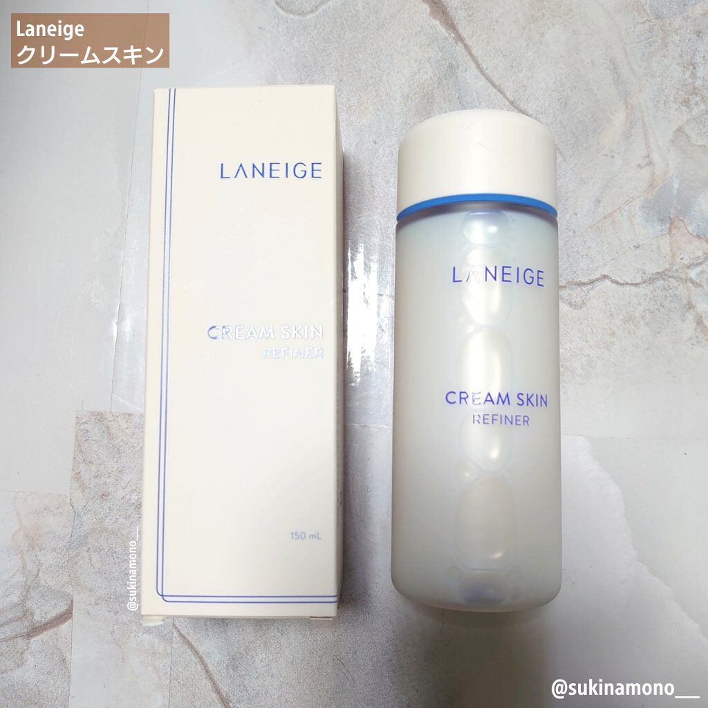 クリームスキン ローション/LANEIGE/化粧水を使ったクチコミ（1枚目）