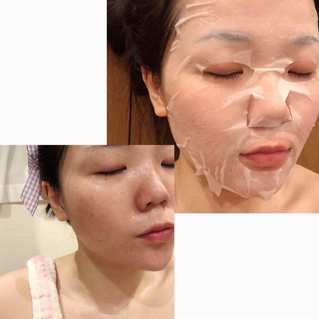 プラセンタモイスチュアマスク/PLuS/シートマスク・パックを使ったクチコミ(4枚目)