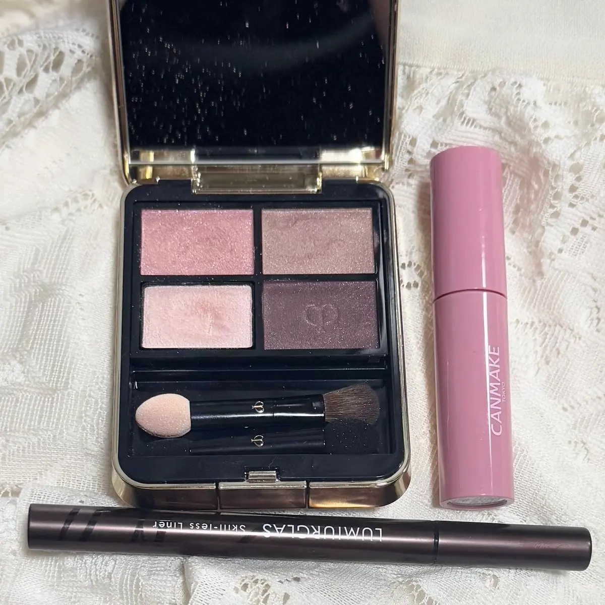 オンブルクルールクアドリ/クレ・ド・ポー ボーテ/アイシャドウパレットを使ったクチコミ（2枚目）