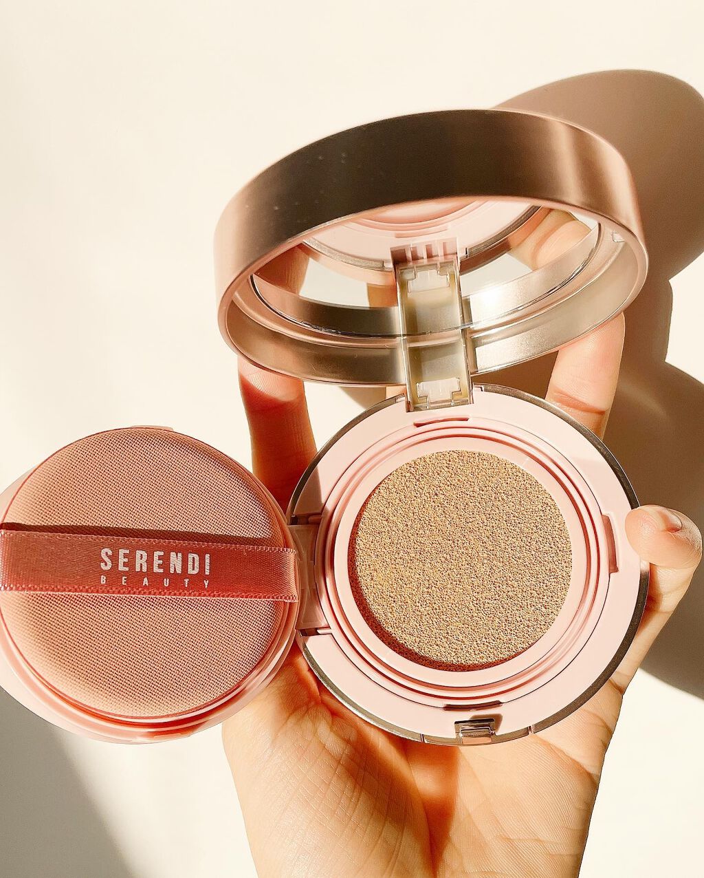 RED PROPOLIS MOISTURE TRIPLE CUSHION No.21/SERENDI BEAUTY/クッションファンデーションを使ったクチコミ（2枚目）